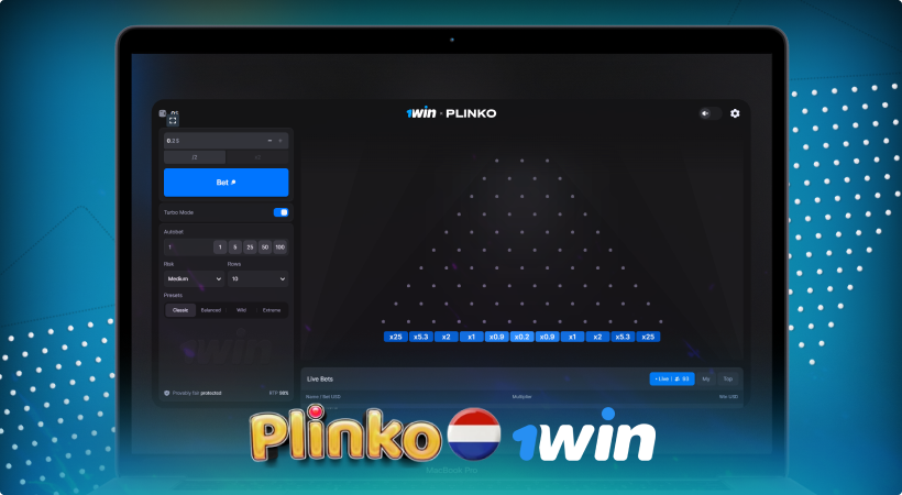 Plinko 1win